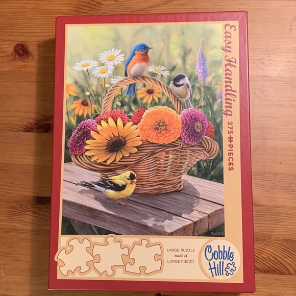 SALE!! 275 piece puzzle large pieces bouquet - Picture 2 of 10